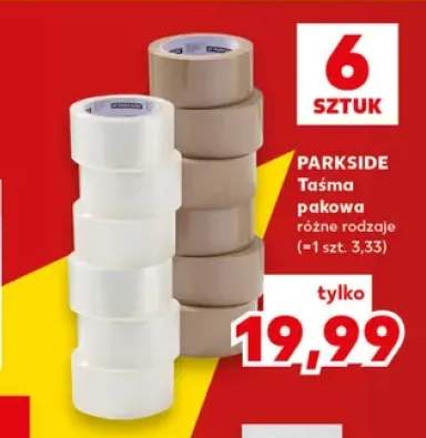 Taśma pakowa Parkside 6-pak
