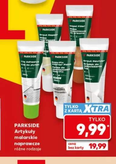Artykuły malarskie naprawcze Parkside