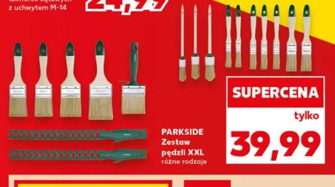 Zestaw pędzli Xxl Parkside