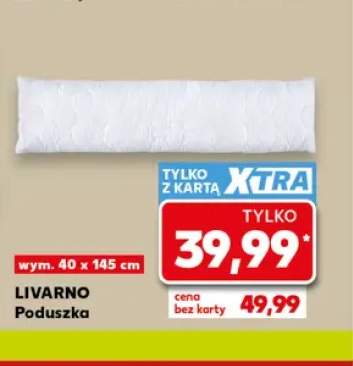 Poduszka 40x145 cm Livarno