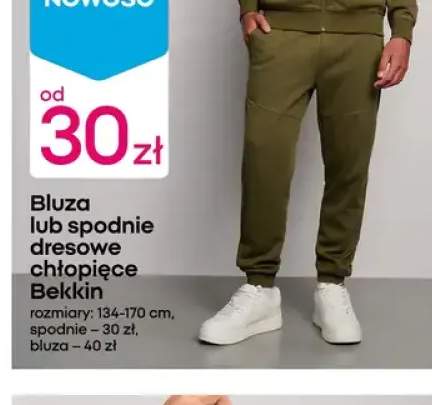 Spodnie dresowe chłopięce Bekkin