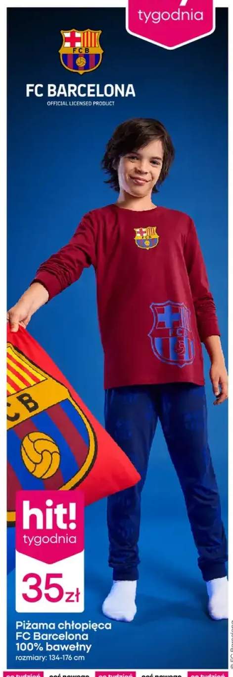 Piżama chłopięca FC Barcelona