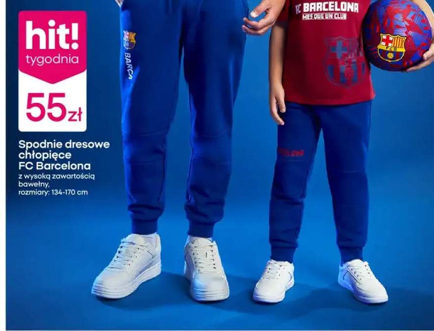 Spodnie dresowe chłopięce FC Barcelona