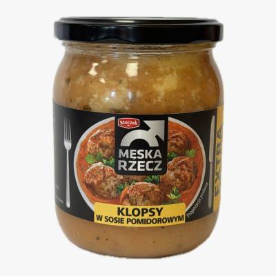 Klopsy w sosie pomidorowym Męska Rzecz 500g