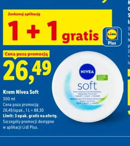 Krem Nivea Soft