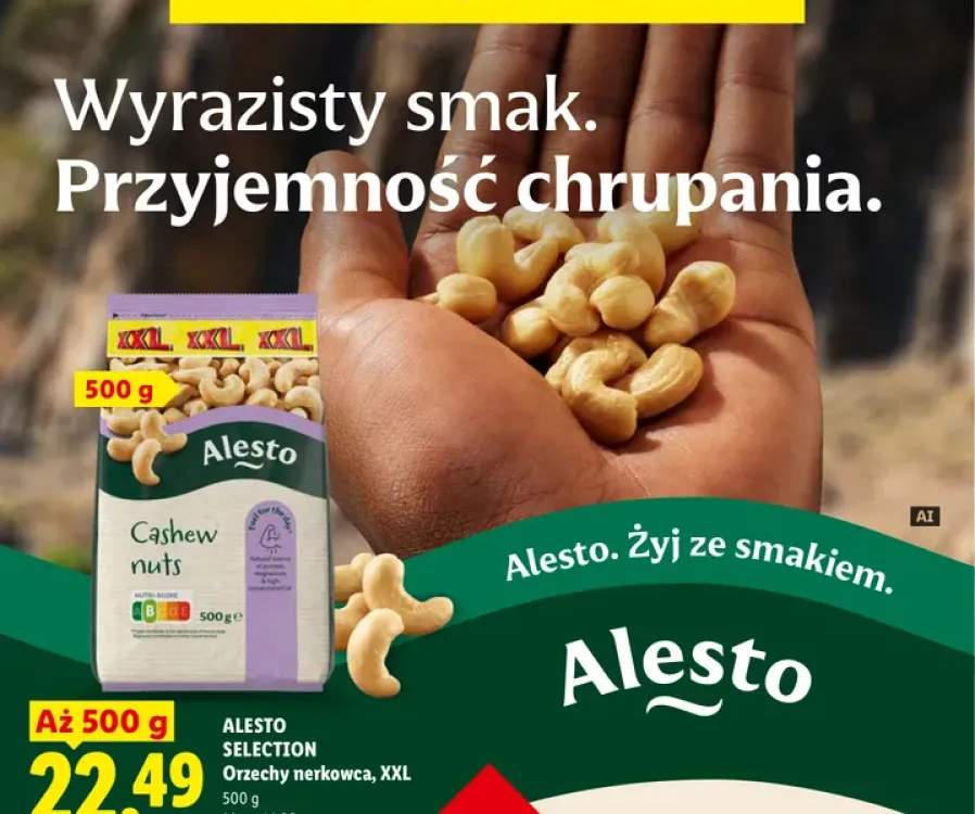 Orzechy nerkowca XXL Alesto Selection