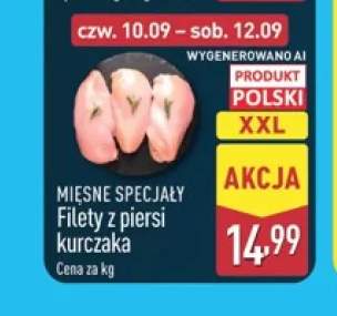 Filety z piersi kurczaka Mięsne Specjały