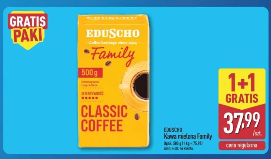 Kawa mielona Family Eduscho