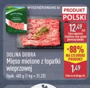 Mięso mielone z łopatki wieprzowej Dolina Dobra