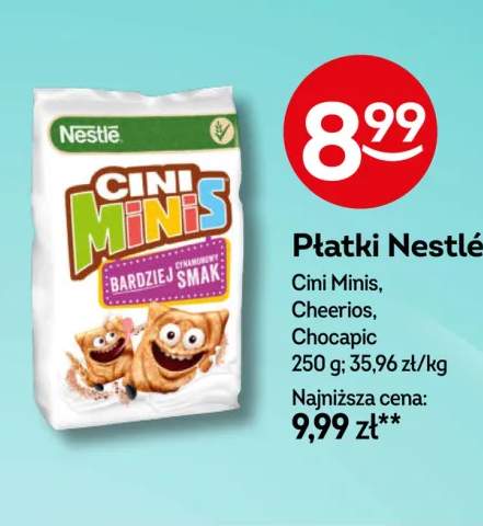 Płatki Nestlé Cini Minis +2 warianty