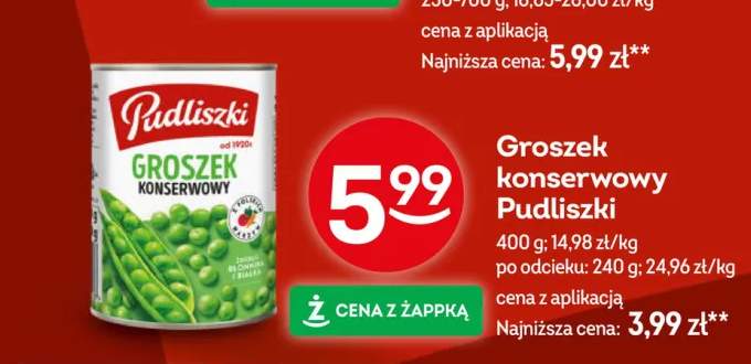 Groszek konserwowy Pudliszki