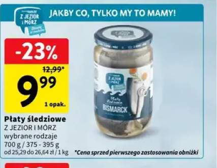 Płaty śledziowe Z Jezior i Mórz