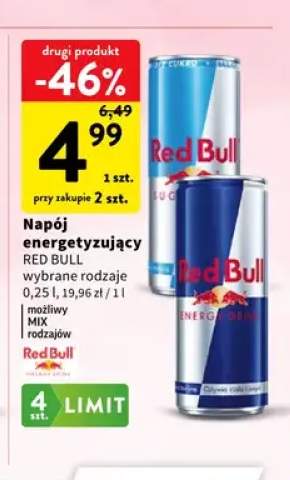 Napój energetyzujący Red Bull