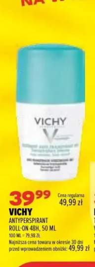Antyperspirant roll-on 48h Vichy