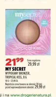 Wypiekany bronzer Tropical Kiss My Secret