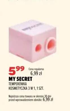 Temperówka kosmetyczna 3 w 1 My Secret