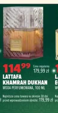 Woda perfumowana Lattafa Khamrah Dukhan