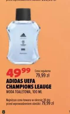 Woda toaletowa Adidas UEFA Champions Leauge