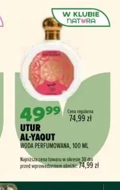 Woda perfumowana Al-Yaqut Utur