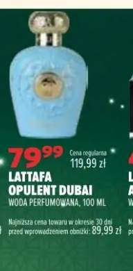 Woda perfumowana Opulent Dubai Lattafa