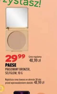 Prasowany bronzer Selfglow Paese