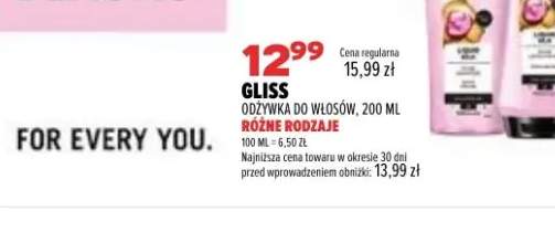 Odżywka do włosów Gliss