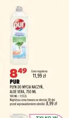 Płyn do mycia naczyń Aloe Vera Pur