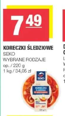 Koreczki śledziowe Seko