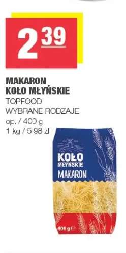 Makaron Koło Młyńskie