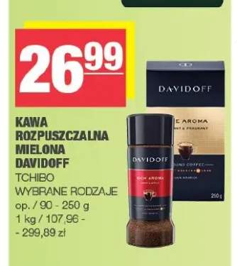 Kawa rozpuszczalna mielona Davidoff