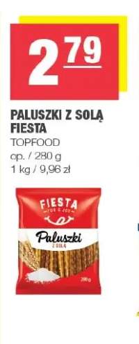 Paluszki z solą Fiesta