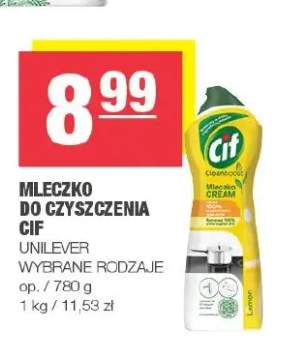 Mleczko do czyszczenia Cif
