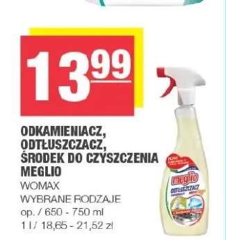 Odkamieniacz Meglio +2 warianty