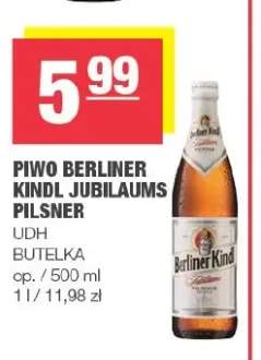 Piwo Berliner Kindl Jubilaums Pilsner