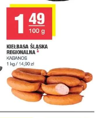 Kiełbasa śląska regionalna Kabanos