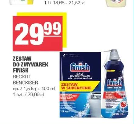 Zestaw do zmywarek Finish