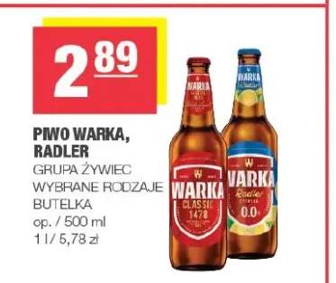 Piwo Warka Classic +1 wariant