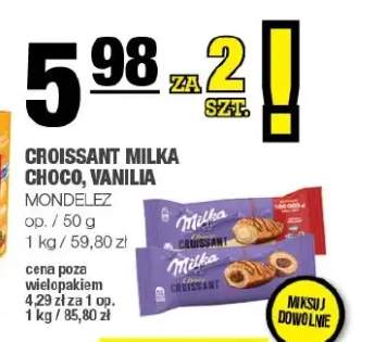 Croissant Milka vanilia +1 wariant