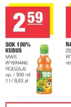Sok Kubuś 100%