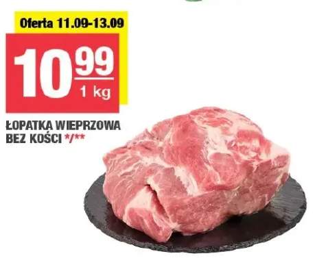 Łopatka wieprzowa bez kości