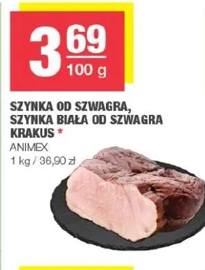 Szynka biała od szwagra Krakus +1 wariant