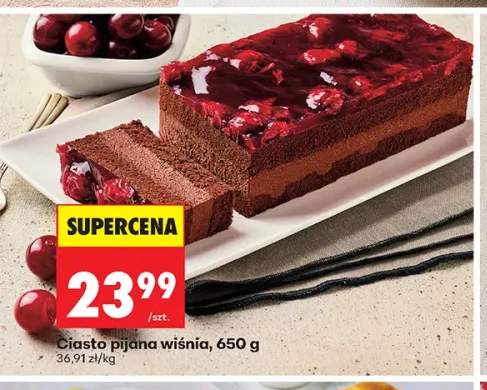 Ciasto pijana wiśnia