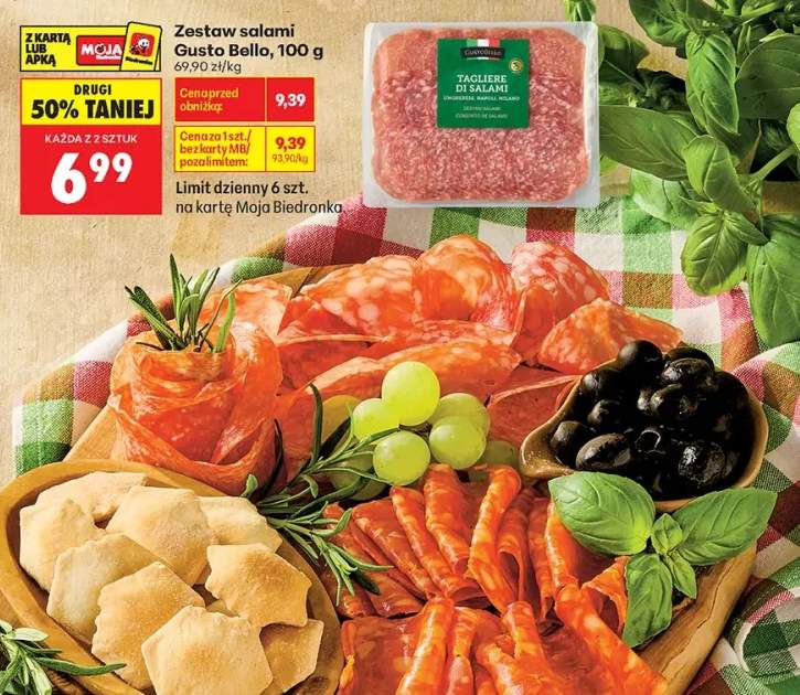 Zestaw salami Gusto Bello