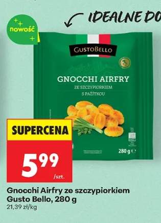 Gnocchi Airfry ze szczypiorkiem Gusto Bello