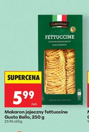 Makaron jajeczny fettuccine Gusto Bello