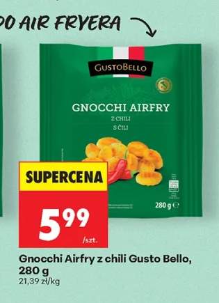 Gnocchi Airfry z chili Gusto Bello