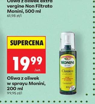 Oliwa z oliwek w sprayu Monini