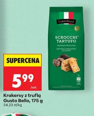 Krakersy z truflą Gusto Bello