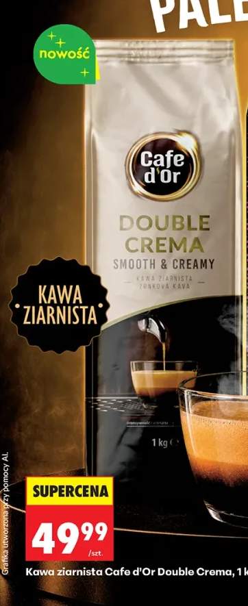 Kawa ziarnista Cafe d'Or Double Crema