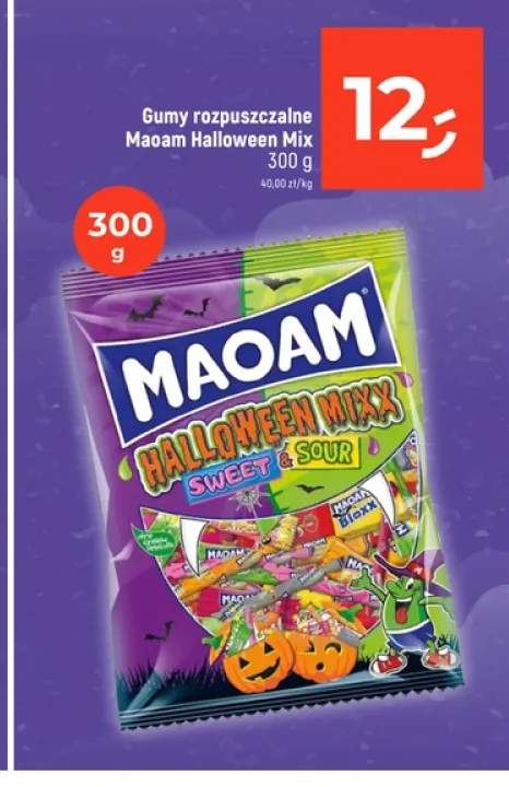 Gumy rozpuszczalne Maoam Halloween Mix